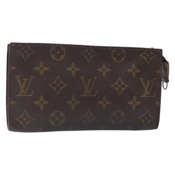 LOUIS VUITTON Monogram Bucket GM Accessory Pouch LV Auth 133077 - Picture 1 of 16